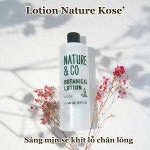 Nước dưỡng ẩm NATURE & CO BOTANICAL LOTION giúp cân bằng độ PH cho da